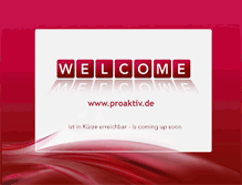 Tablet Screenshot of proaktiv.de